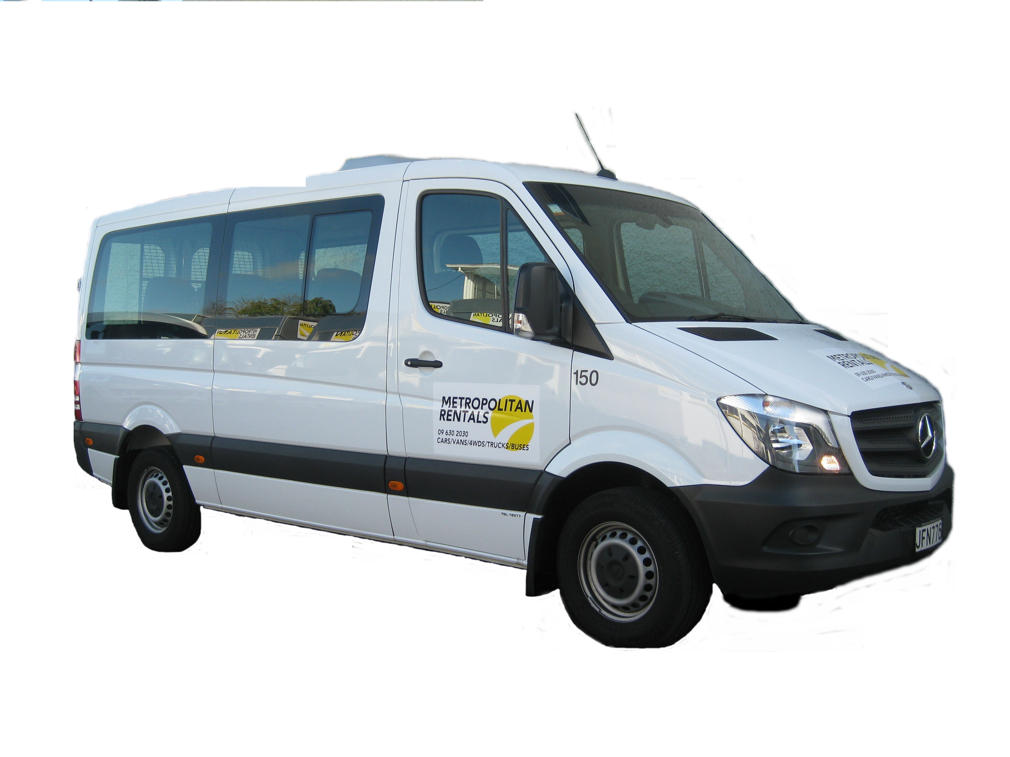 Deluxe 12 Seater Minibus | Metropolitan Rentals New Zealand